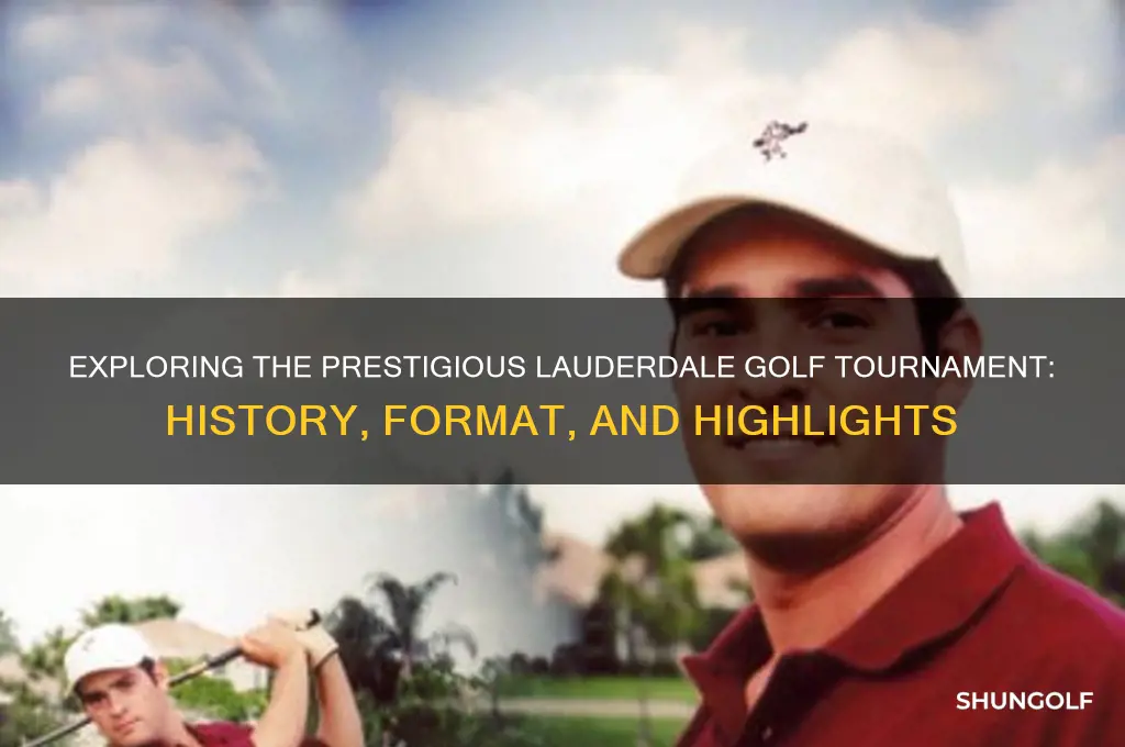 what is lauderdale golf tournment