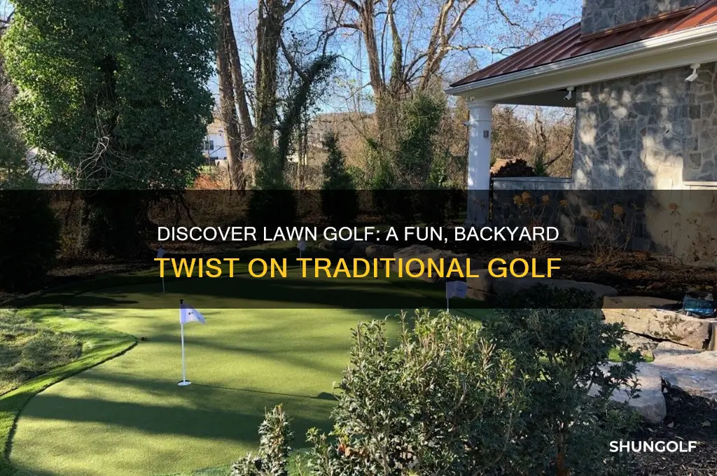what is lawn golf