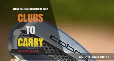 Understanding the Legal Limit: How Many Golf Clubs Can You Carry?