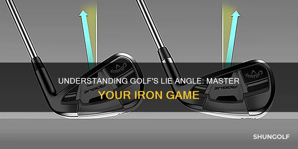 what is lie angle in golf