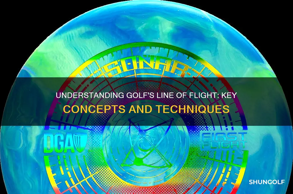 what is line of flight in golf