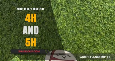 Understanding Golf Loft: 4H and 5H Explained for Better Gameplay