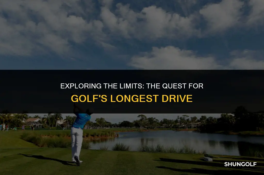 what is longest drive in golf