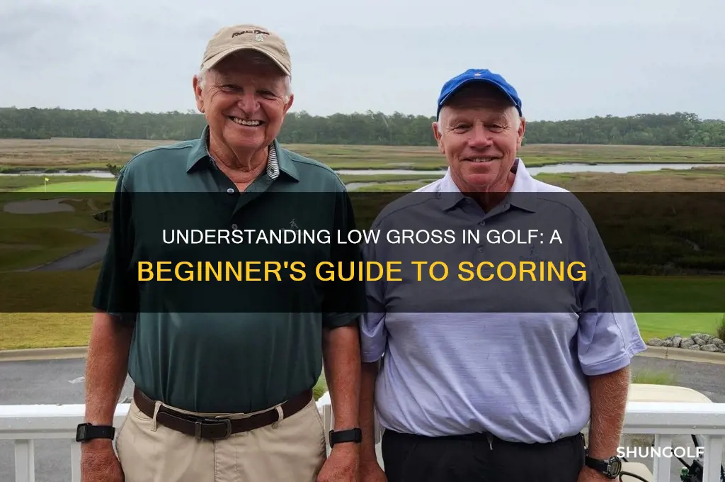 what is low gross in golf