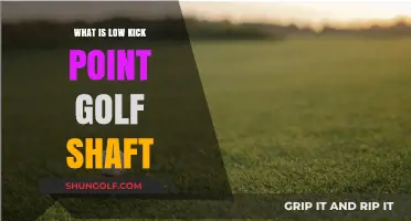 Exploring the Benefits of Low Kick Point Golf Shafts