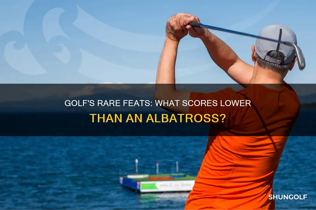 what is lower than an albatross in golf