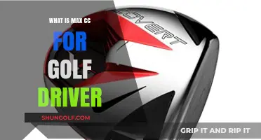 Unleashing Power: The Optimal Max CC for Your Golf Driver