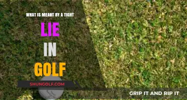 Understanding Golf's Tight Lie: Definition, Challenges, and Strategic Tips