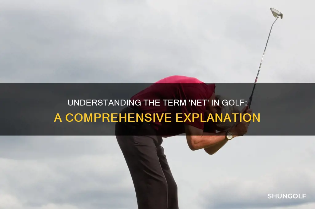 what is meant by net in golf