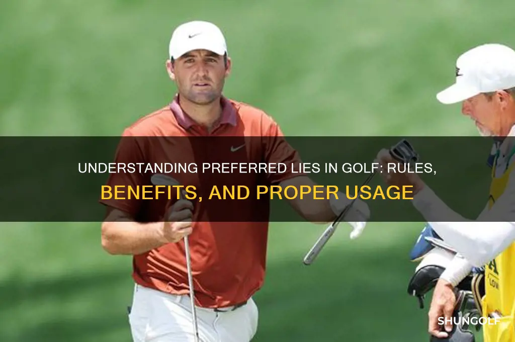 what is meant by preferred lies in golf