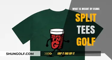 Mastering the Fairway: A Guide to Using Split Tees in Golf