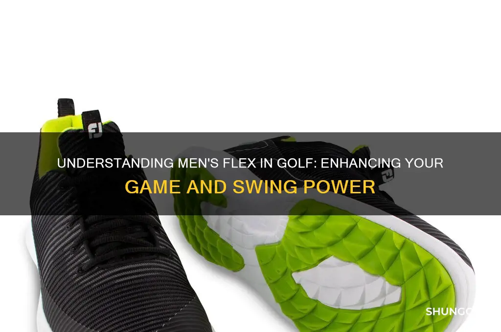 what is men flex in a golf