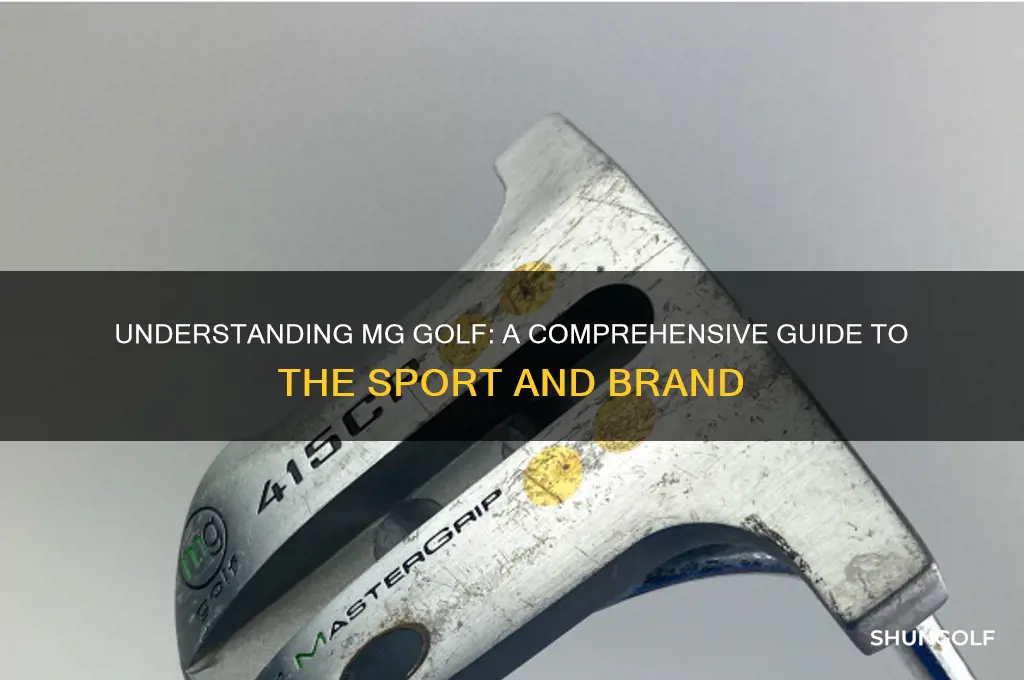 what is mg golf