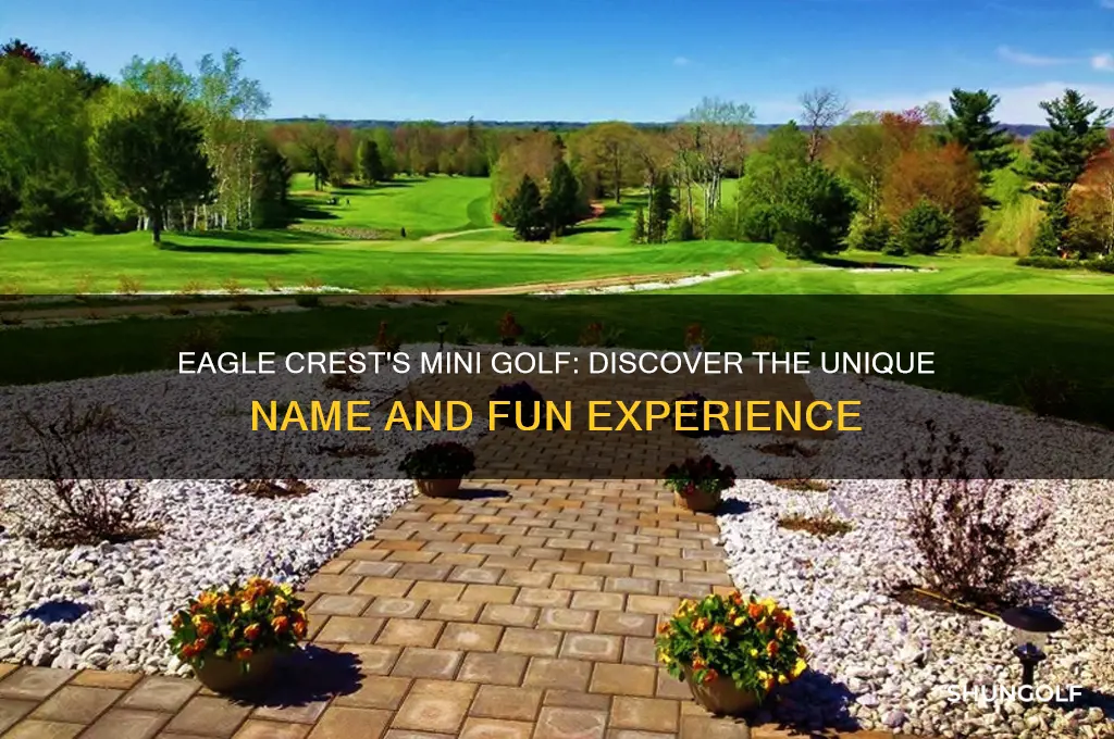 what is mini golf at eagle crest called