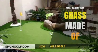 Unveiling the Surprising Materials Behind Mini Golf Grass Construction