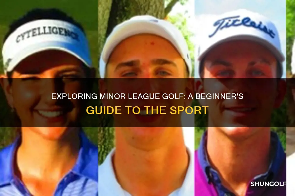 what is minor league golf