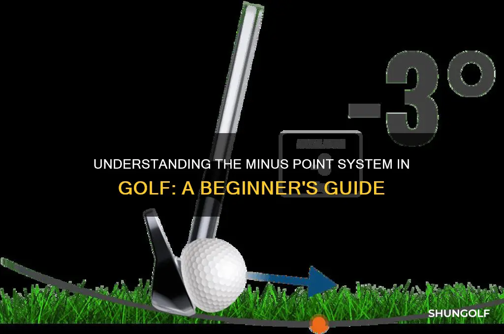 what is minus point in golf game
