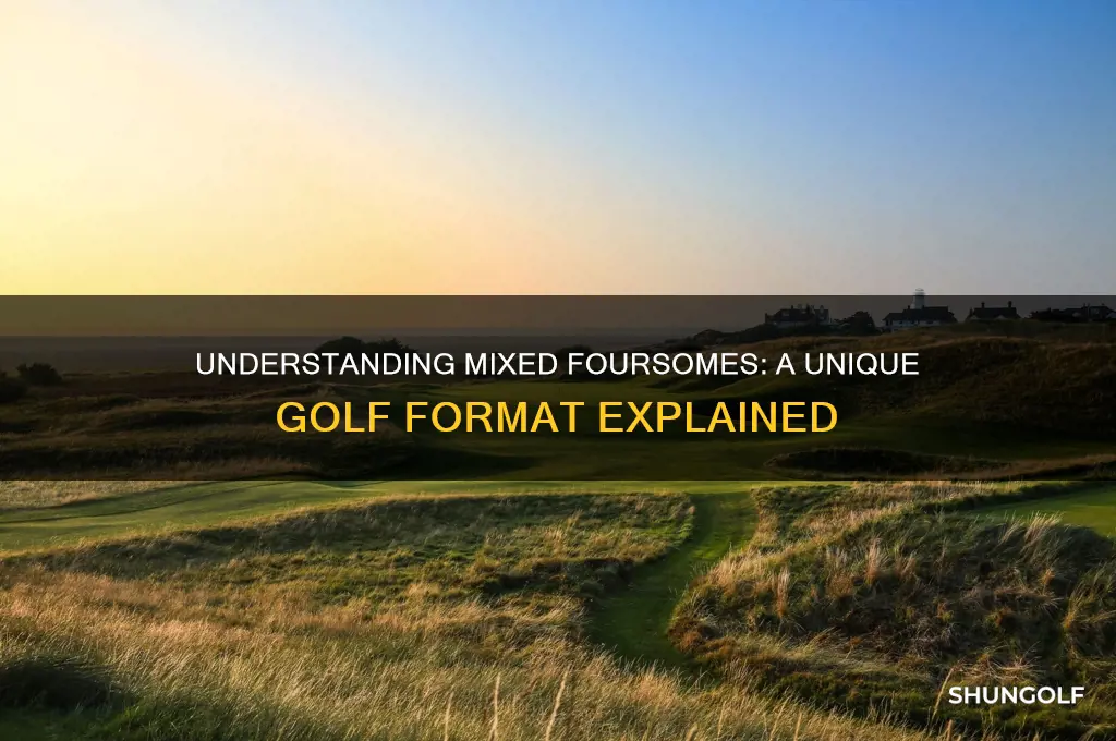 what is mixed foursomes in golf