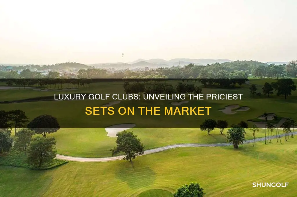what is most expensive golf clubs