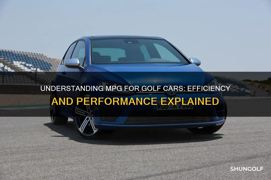 what is mpg for golf car