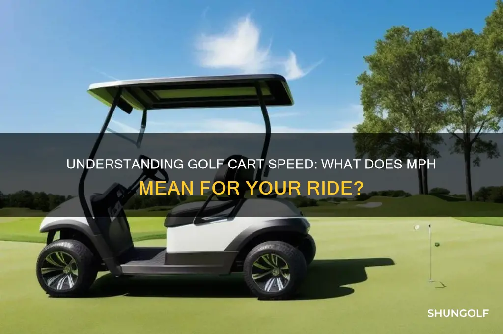 what is mph for golf car