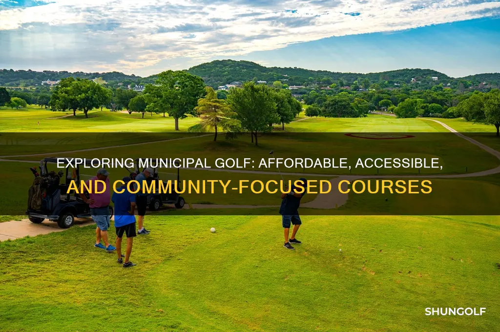 what is municiple golf