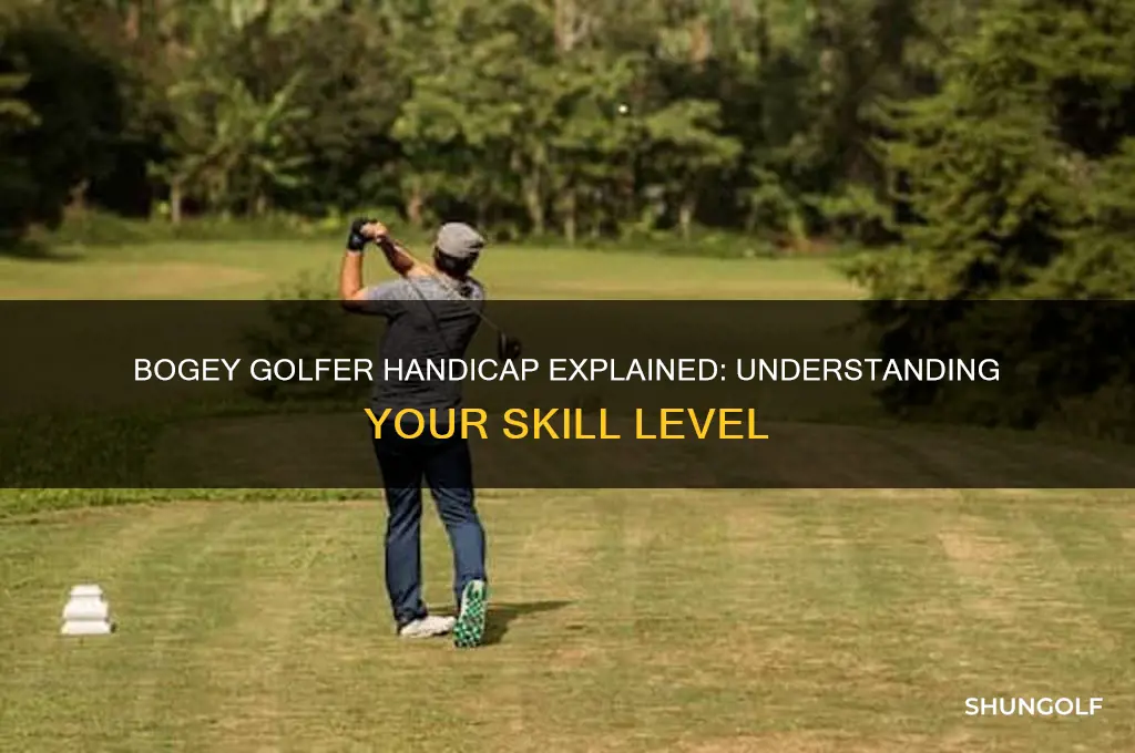 what is my handycap if i am a bogey golfer
