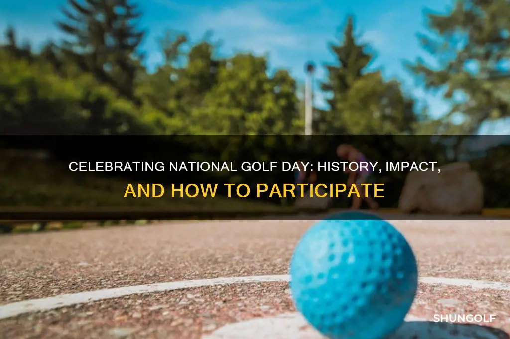 what is national golf day