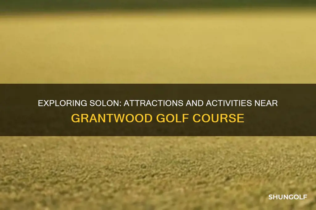 what is near grantwood golf in solon