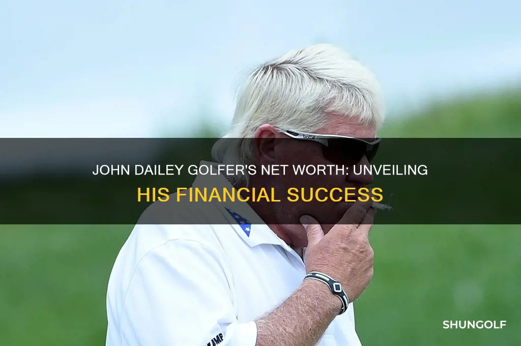 what is net worth of john dailey golfer