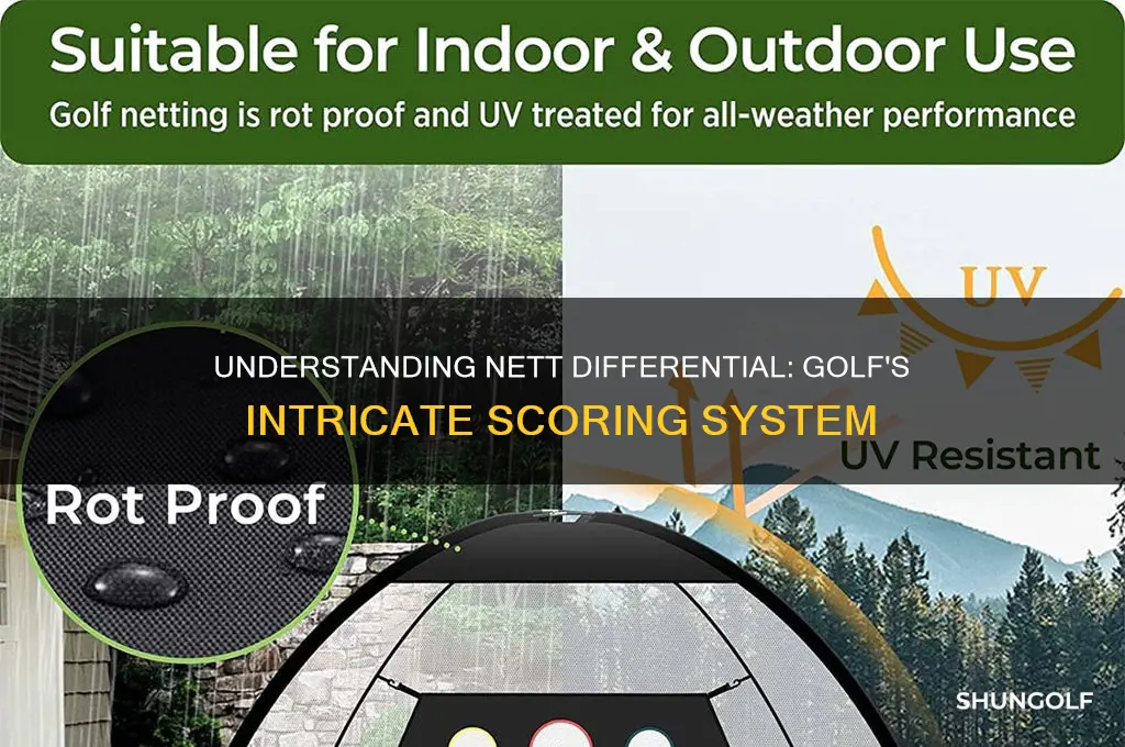 what is nett differential in golf