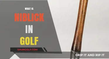 Golf Niblick: What Is It and Why Use It?