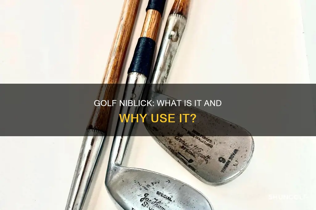 what is niblick in golf