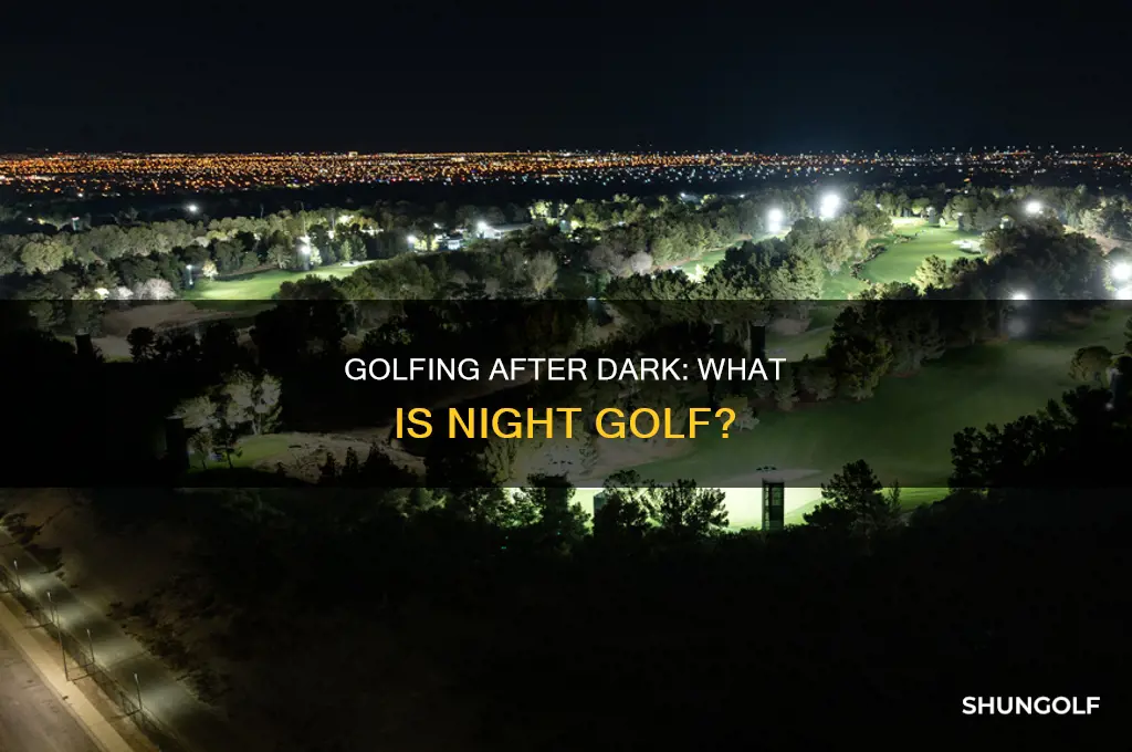 what is night golf