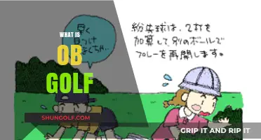 Golf's OB Rule: Out of Bounds Explained