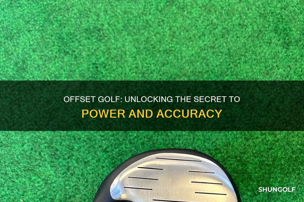 what is offset golf