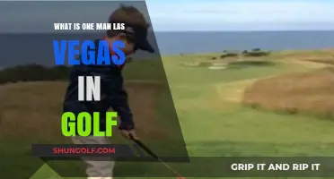 One Man Las Vegas Golf: Unveiling the Unique Tournament Format