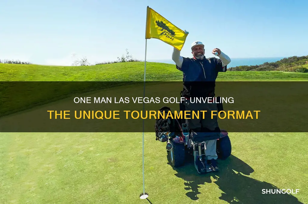 what is one man las vegas in golf