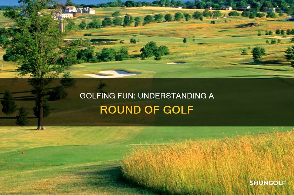 what is one roudn of golf