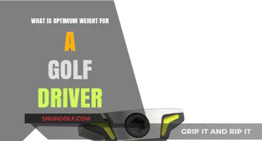 Finding Your Perfect Swing: The Ideal Golf Driver Weight