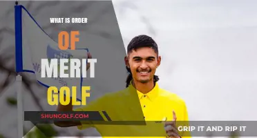 Golf's Order of Merit: Rewarding Consistency and Excellence