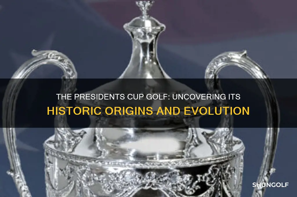 what is origin of presidents cup golf