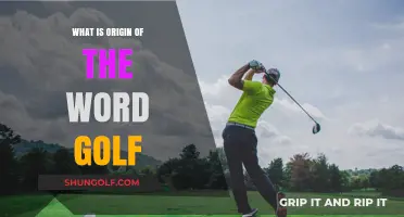 Uncovering the Surprising History and Origin of the Word Golf