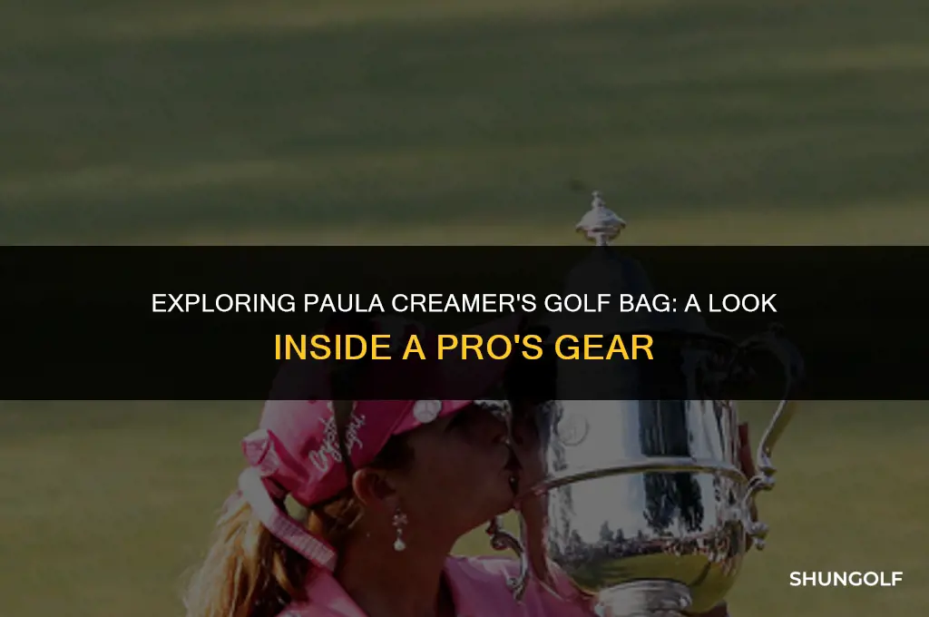 what is paula creamer golf bag