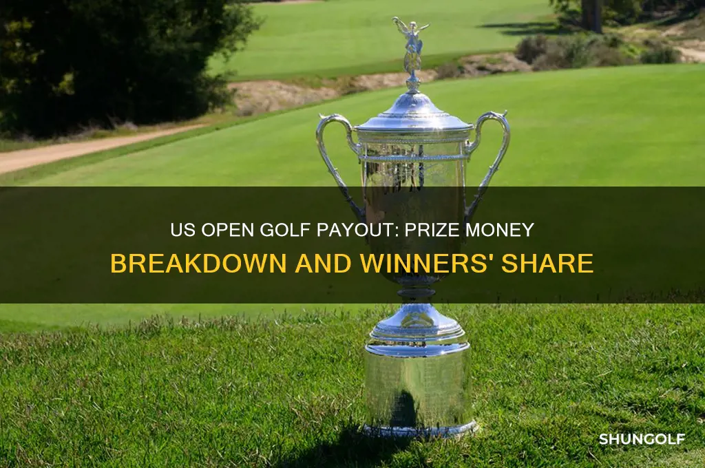 what is payout for us open golf