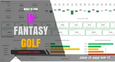 Fantasy Golf: Understanding the PHR Factor