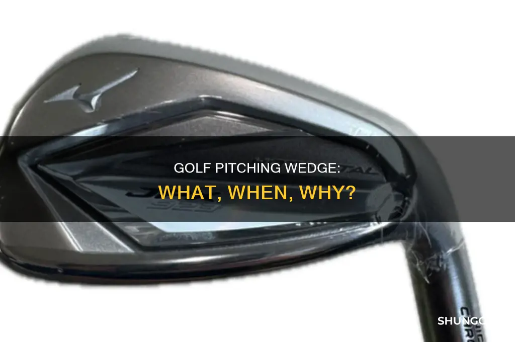 what is pitching wedge in golf