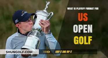 Understanding the US Open Golf Playoff Format: Rules and Structure