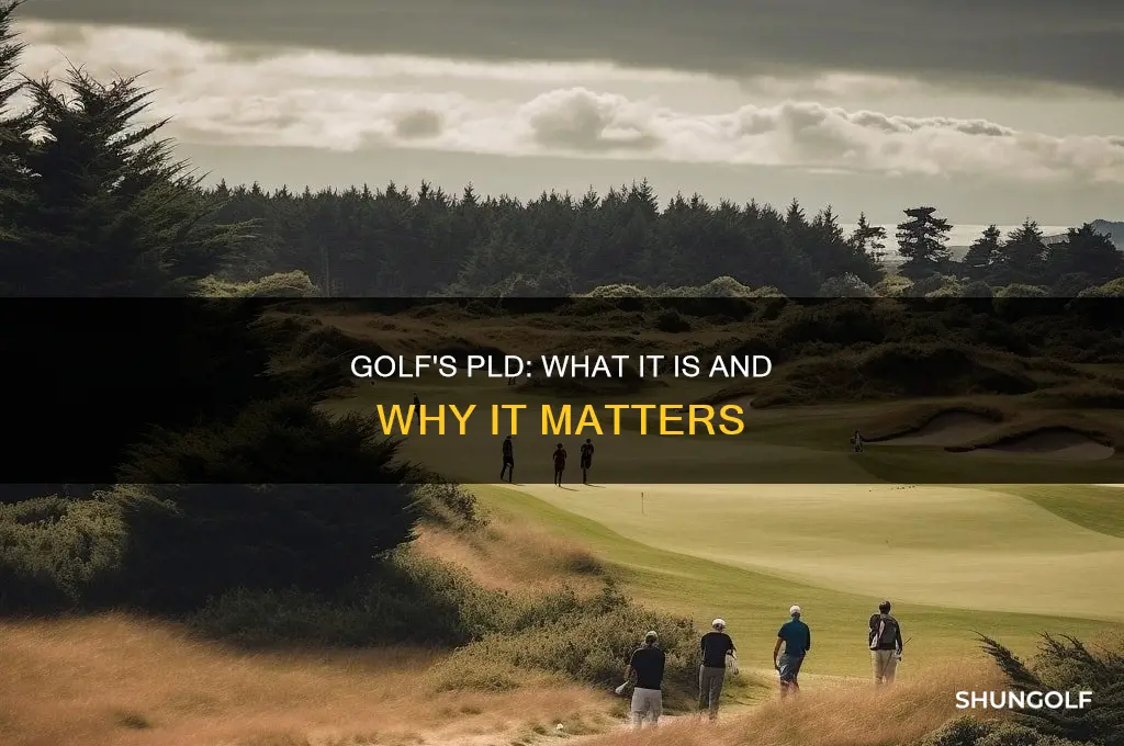 what is pld golf