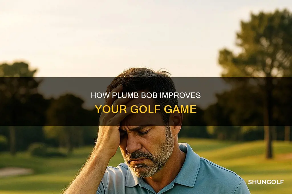 what is plumb bob in golf